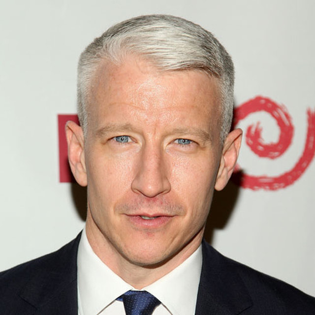 Anderson Cooper Gray Hair