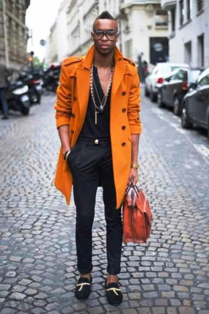 Black Men Street Style Fashion.