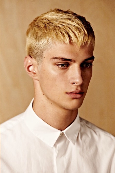Blonde Hair Color for Young Men