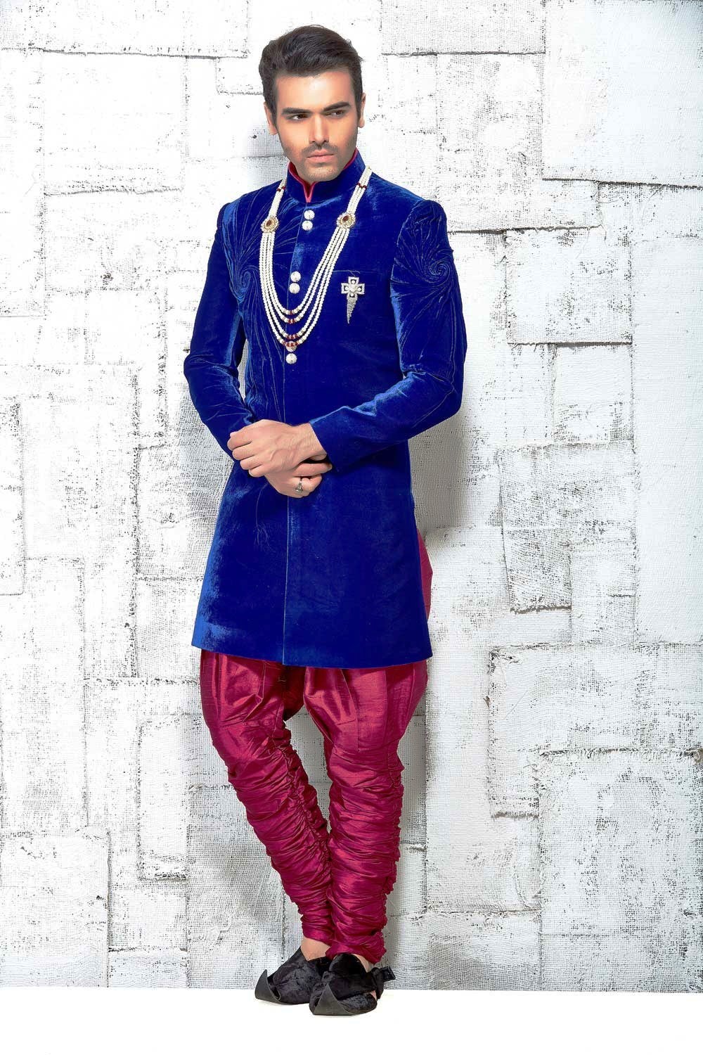 Blue Indian fashion