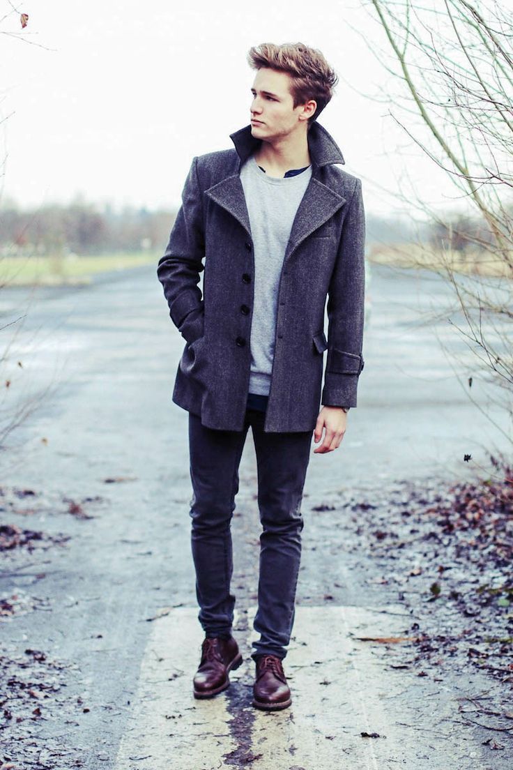 Coat Winter Outfits for Men