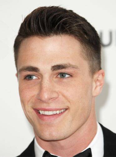 Colton Haynes Tapered Haircut