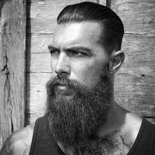 Cool Long Hairstyles for Men with Beards