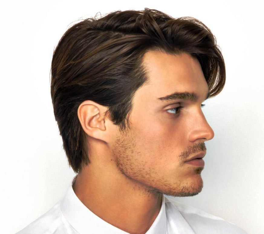 Easy men's hair with movement