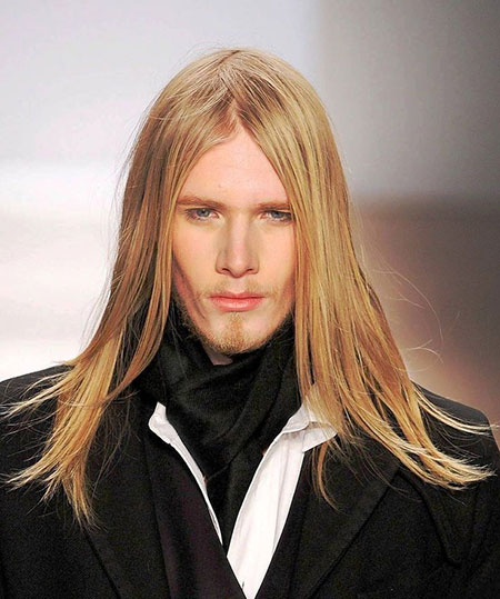 Hairstyles for Long Straight Hair Men