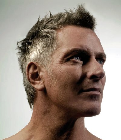 Hairstyles for Men with Gray Hair..