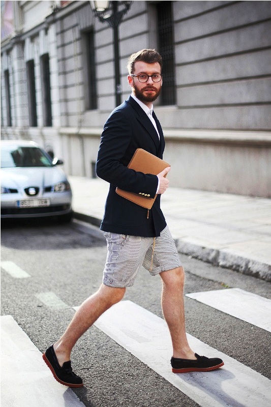Man Shorts with Blazer