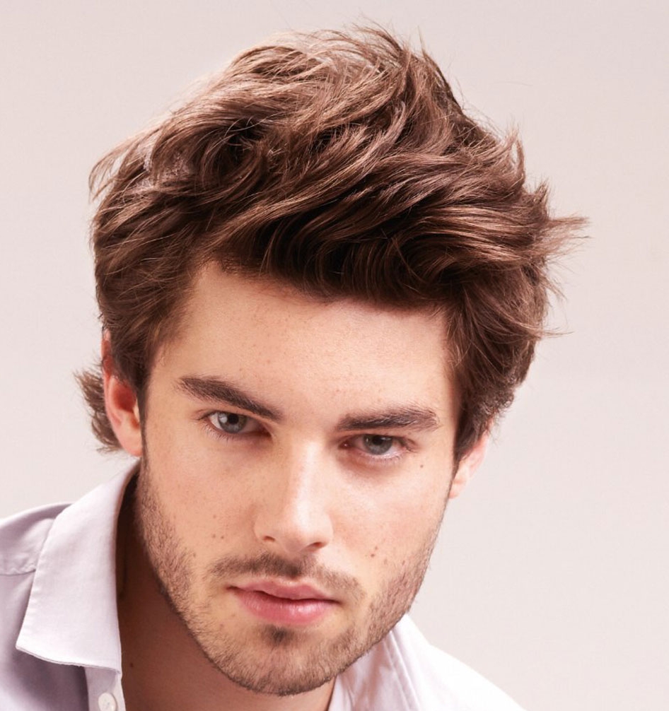Straight Hair Hairstyles For Men's - Mens Craze