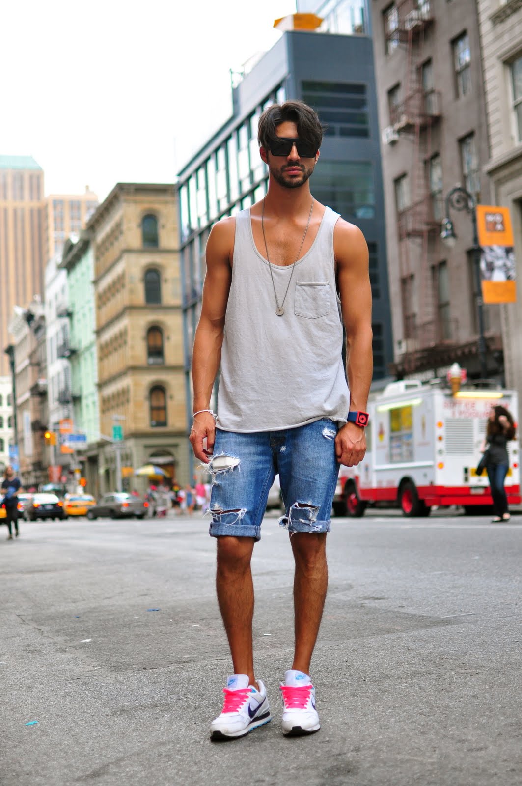 Men Street Style shorts Fashion