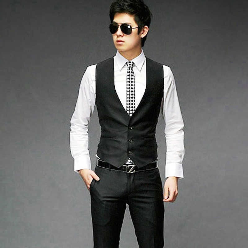 Men Suit Fashion Vest Style