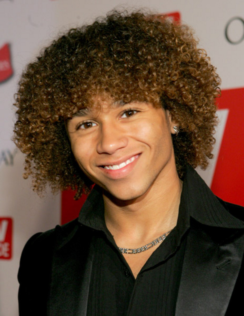 Men with Curly Black Hairstyles