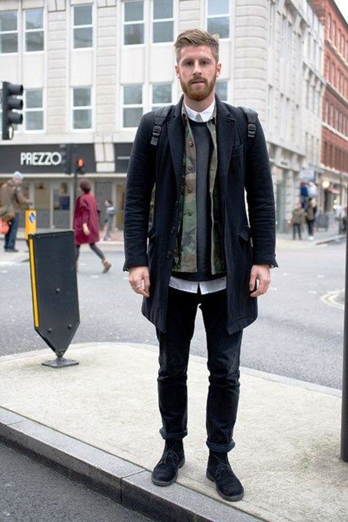 Men's Fall and Winter Street Style Fashion.