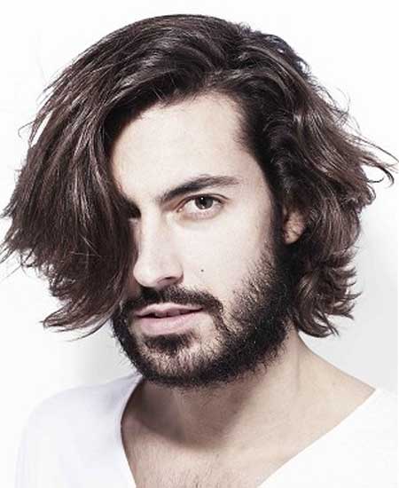 Messy Hairstyles for Men with Wavy Hair