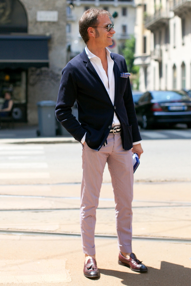 Milan Men Street Style Fashion