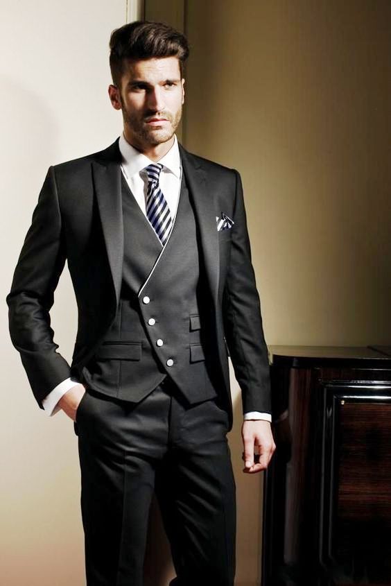 New Bespoke Wedding Men Suits Groom Tuxedos Formal Best Man Suit Business Wear