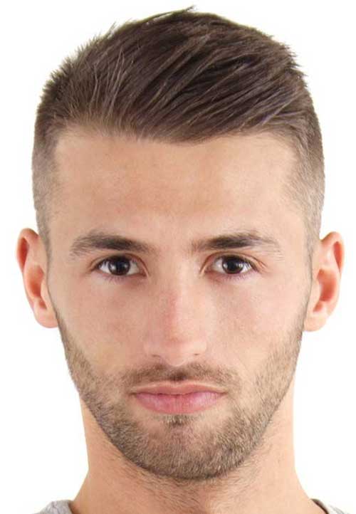 Pics Hair Style for Men with Trimmed Beard