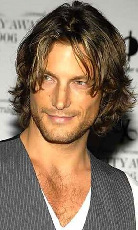 Short Wavy Hairstyles with Bangs for Men