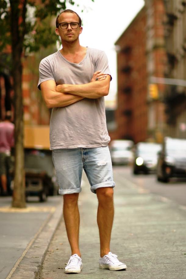 Summer Style Men Shoes with Shorts