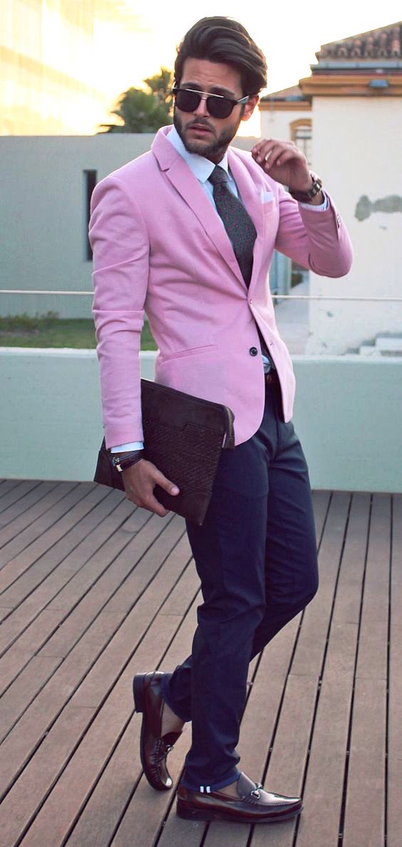 pink suit awsome outfit 2016