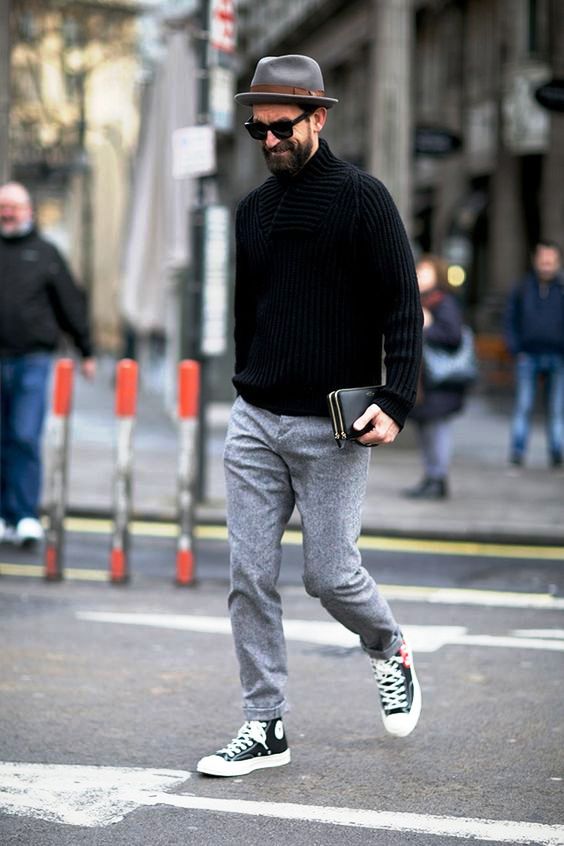 street style in mens fashion