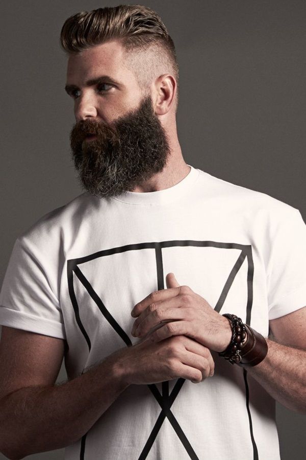  hairstyles for men with beards fashion