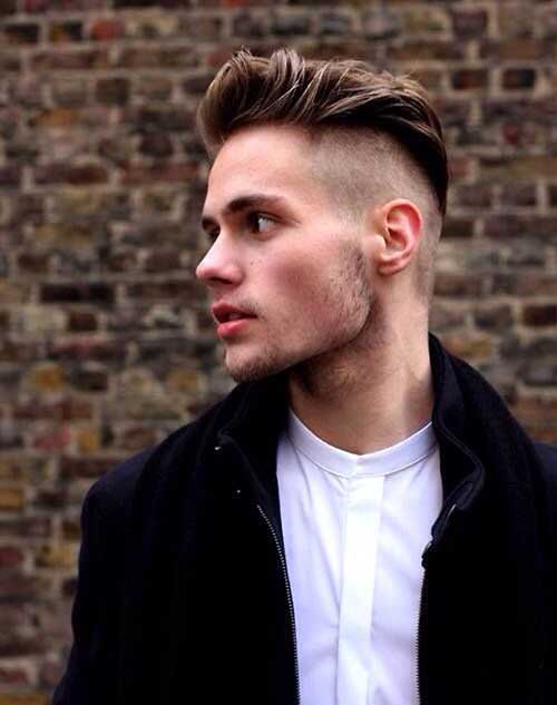  trendy hairstyles for men shaved sides