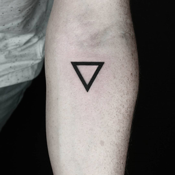  minimalist geometric tattoo