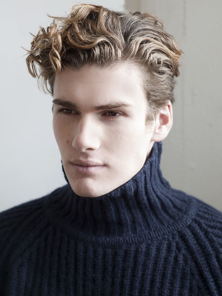  wavy hairstyles for men braided updo