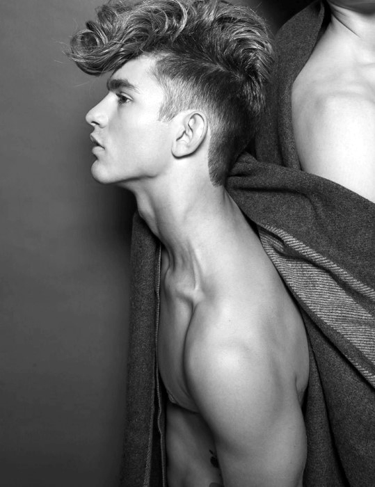  messy hairstyles for men undercut