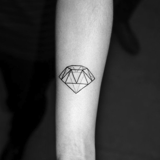  simple geometric tattoo