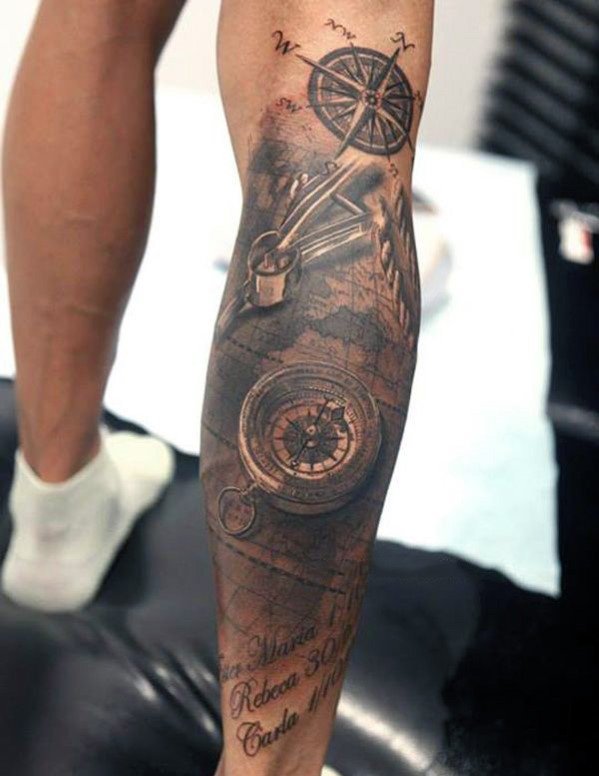 leg tattoos for men