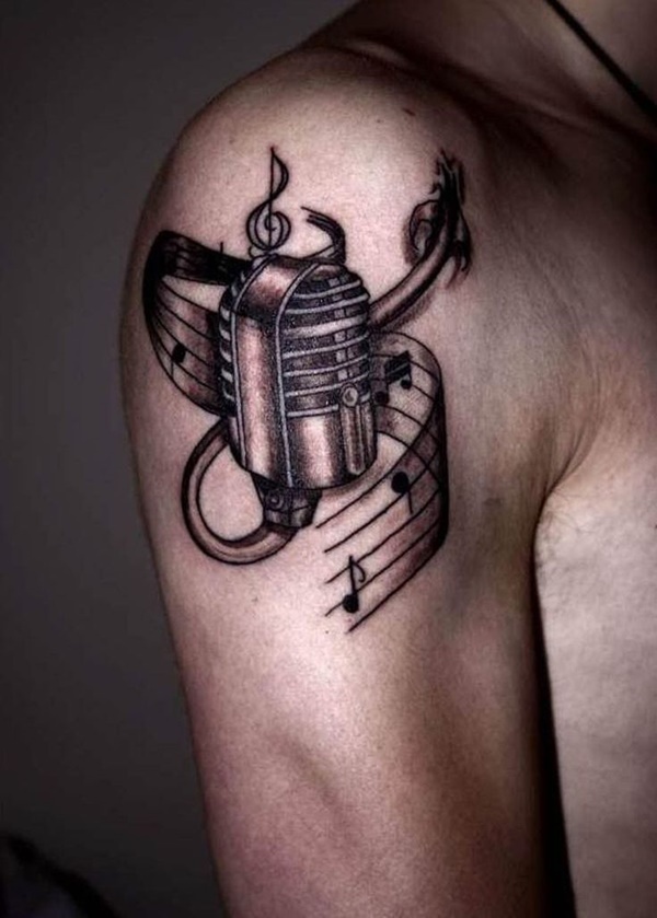  music tattoos for men