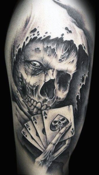  skull tattoos for men