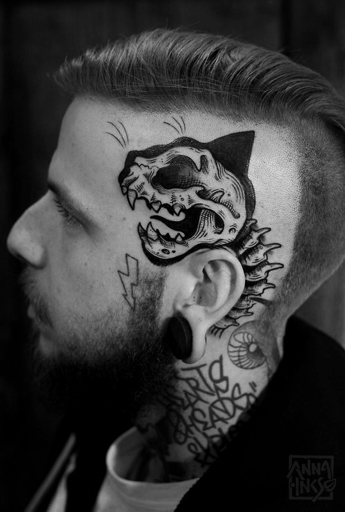  animal skull tattoos