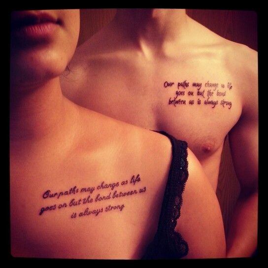 couple tattoos quotes