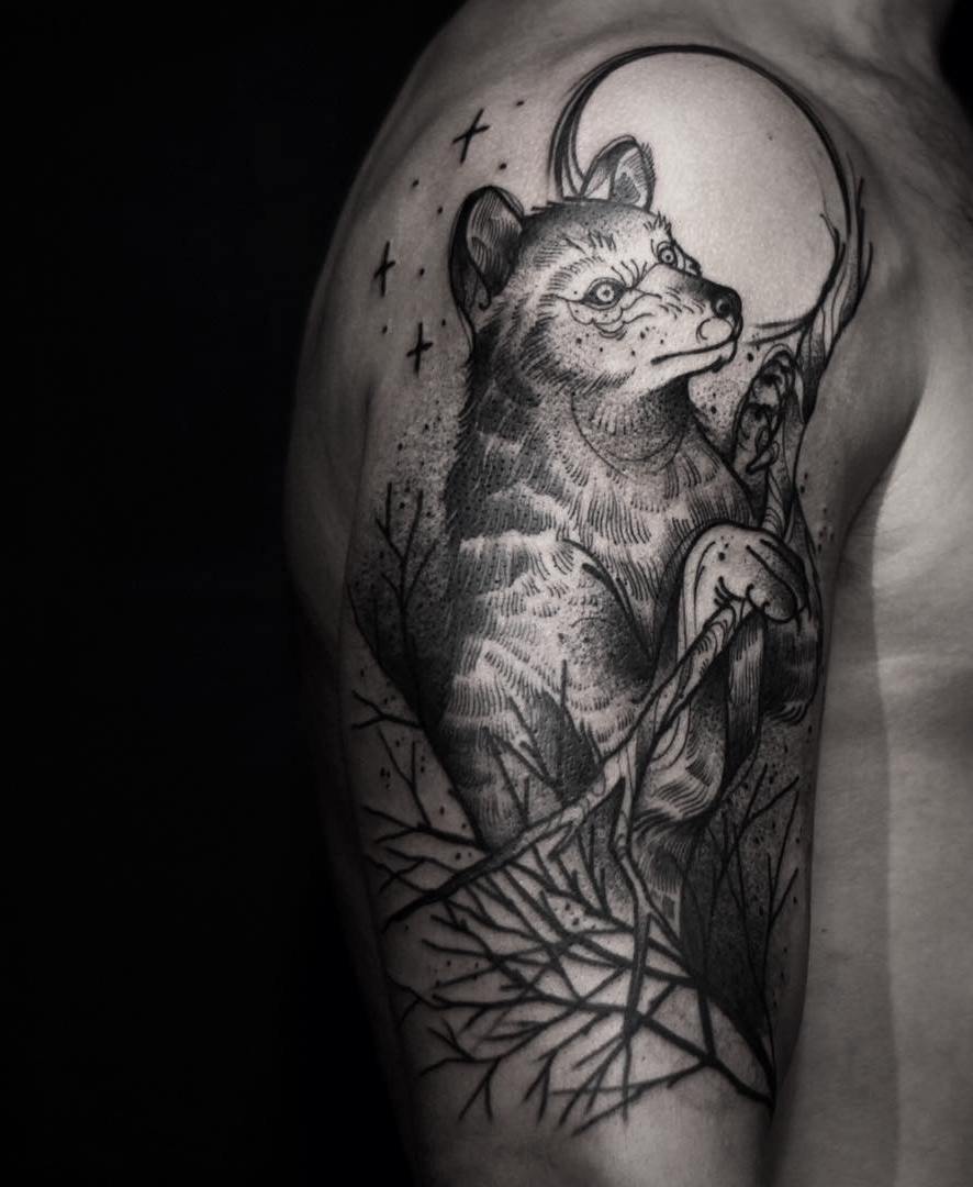  lone wolf tattoo