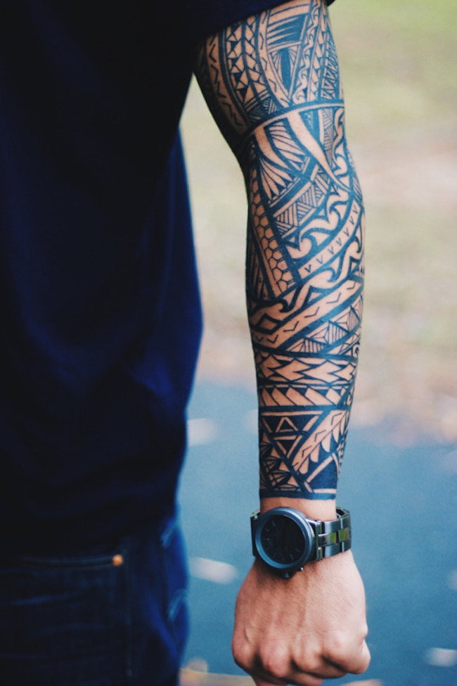 tribal tattoos sleeve