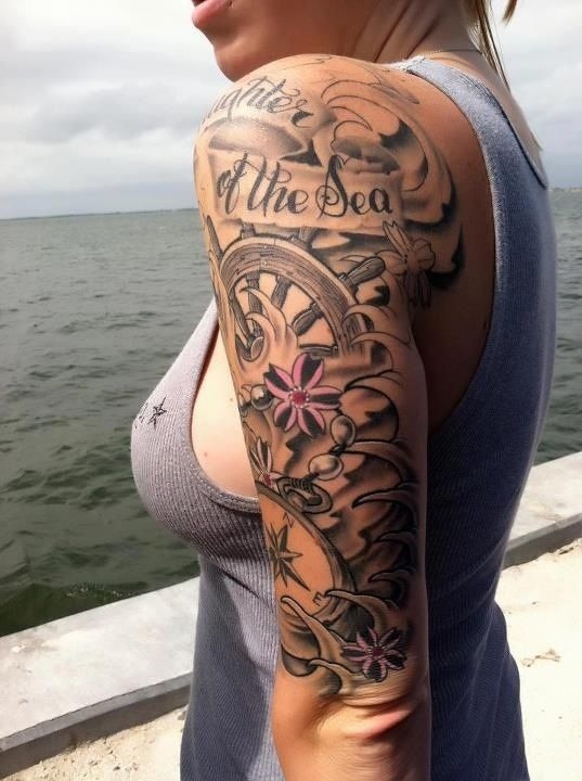  nautical sleeve tattoos