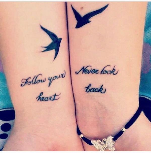  best friend tattoos with meaning