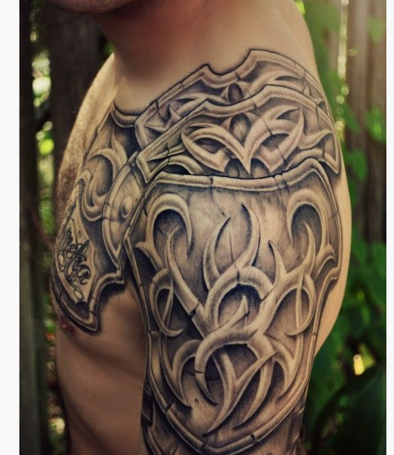celtic shoulder tattoos