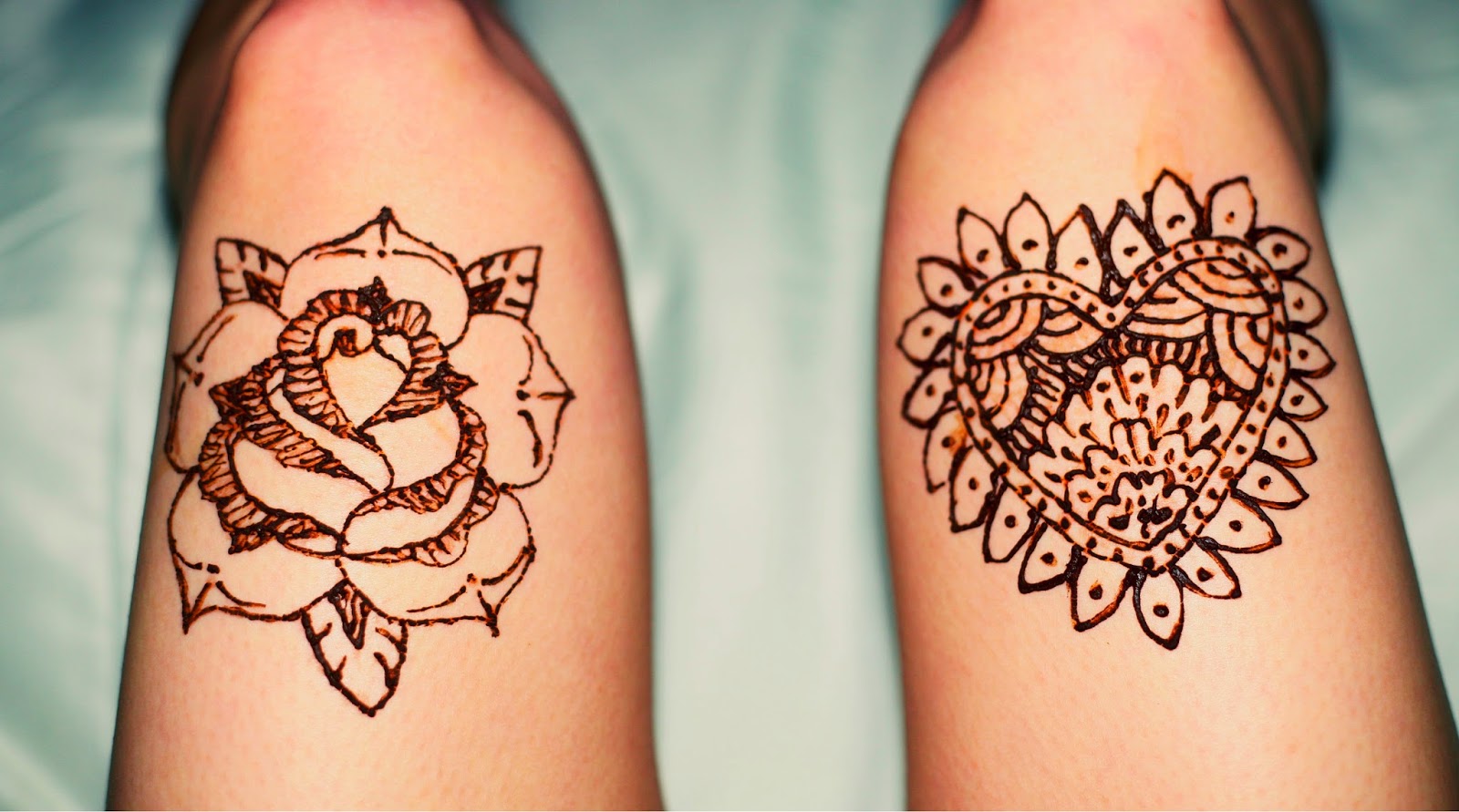  henna tattoo thigh