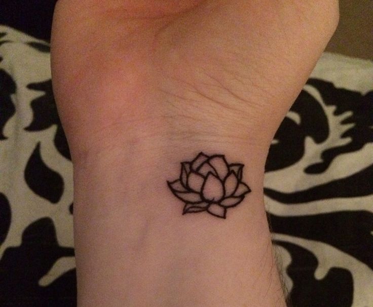  lotus wrist tattoos
