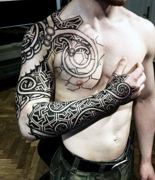  viking dragon tattoo