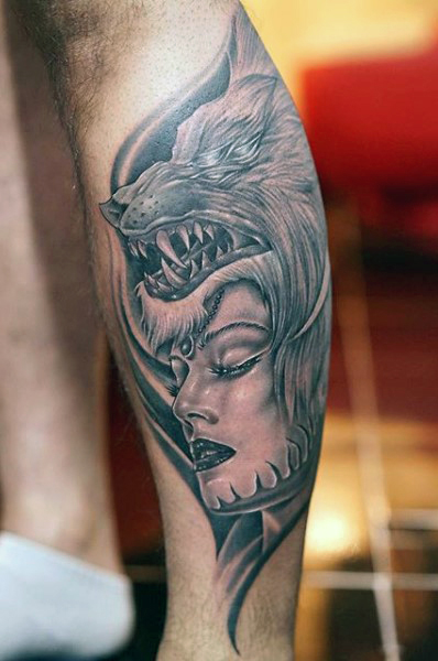  wolf sleeve tattoos