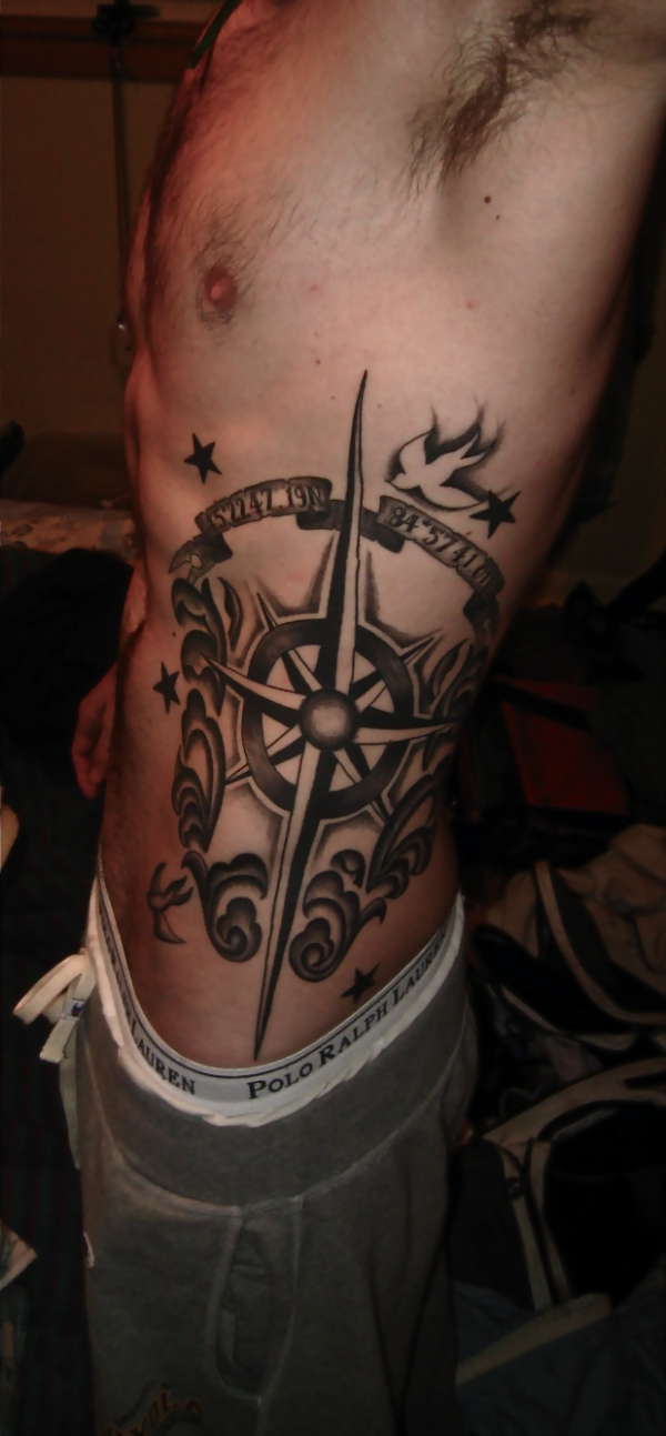  celtic compass tattoo