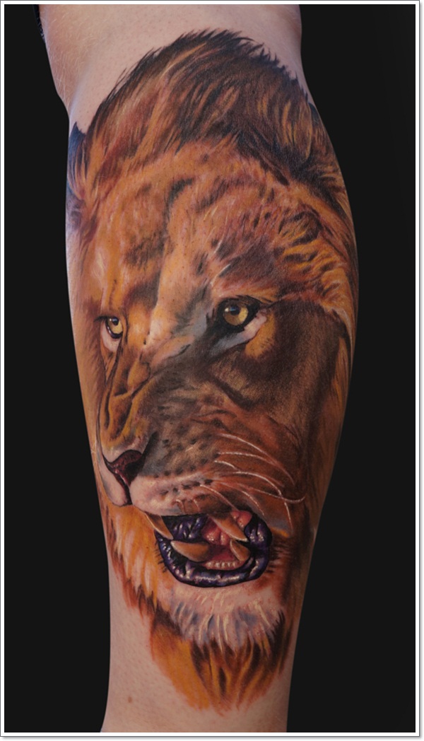  lion tattoo arm