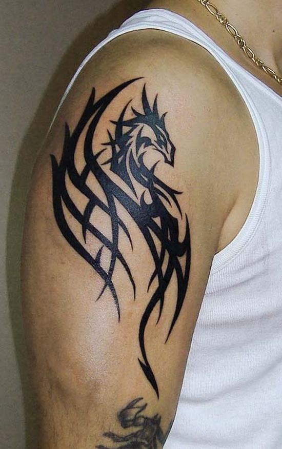  simple dragon tattoo