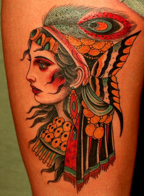  traditional tattoos gypsy