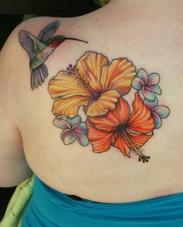  hibiscus flower tattoos