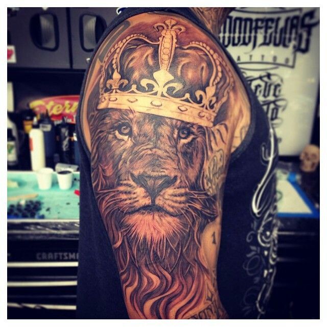  lion tattoo king